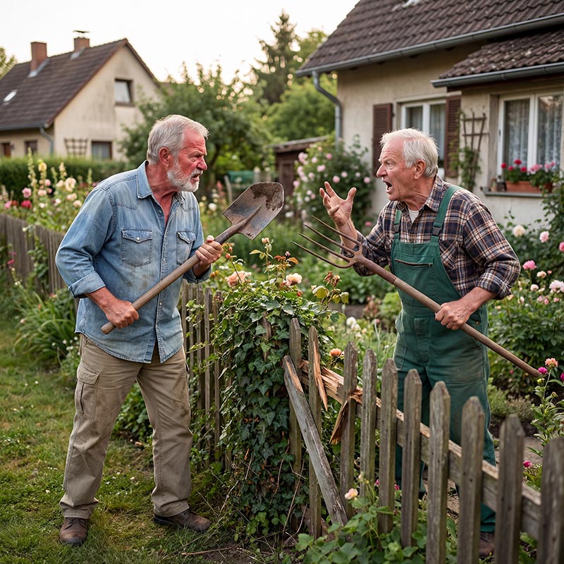 neighbor fence dispute